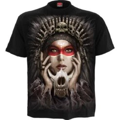 Spiral CRY OF THE WOLF - T-Shirt Black