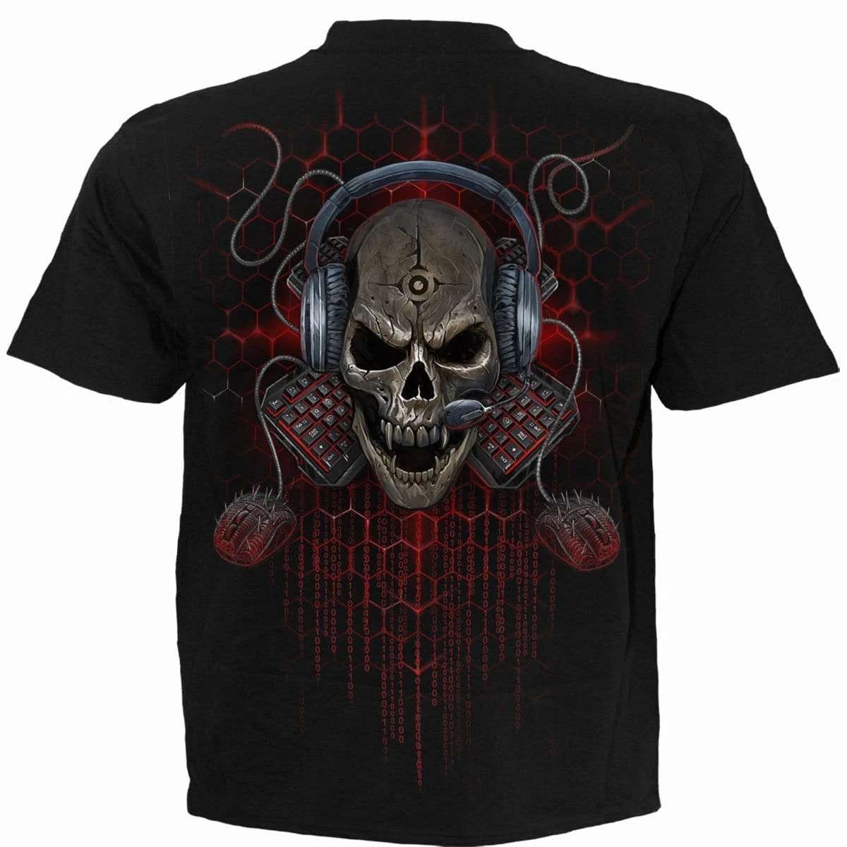 Spiral PC GAMER - Kids T-Shirt Black - Image 2