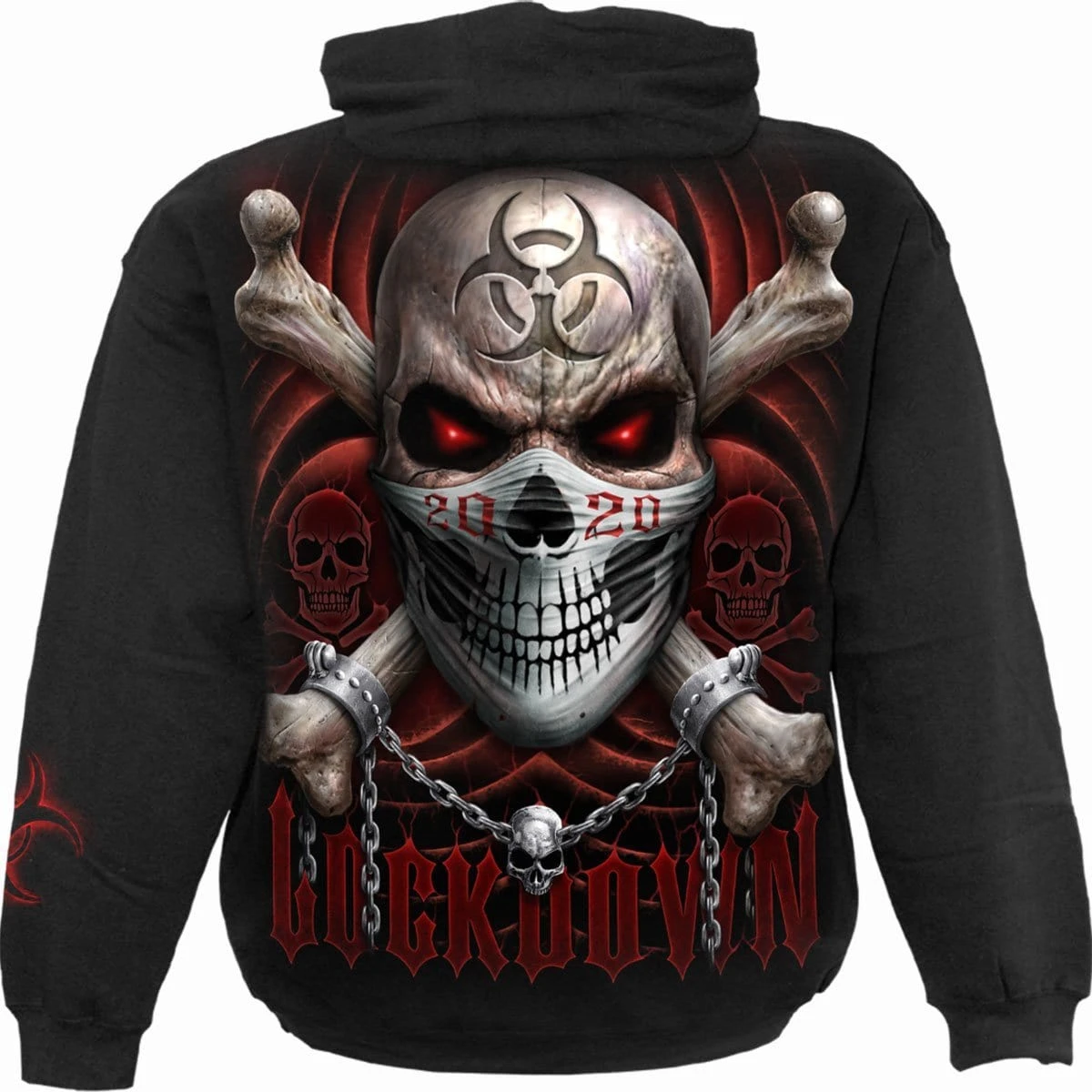 Spiral LOCKDOWN 2020 - Hoody Black - Image 2