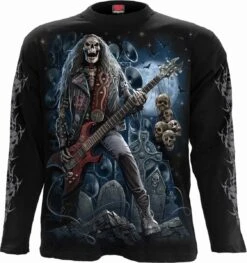 Spiral GRIM ROCKER - Longsleeve T-Shirt Black