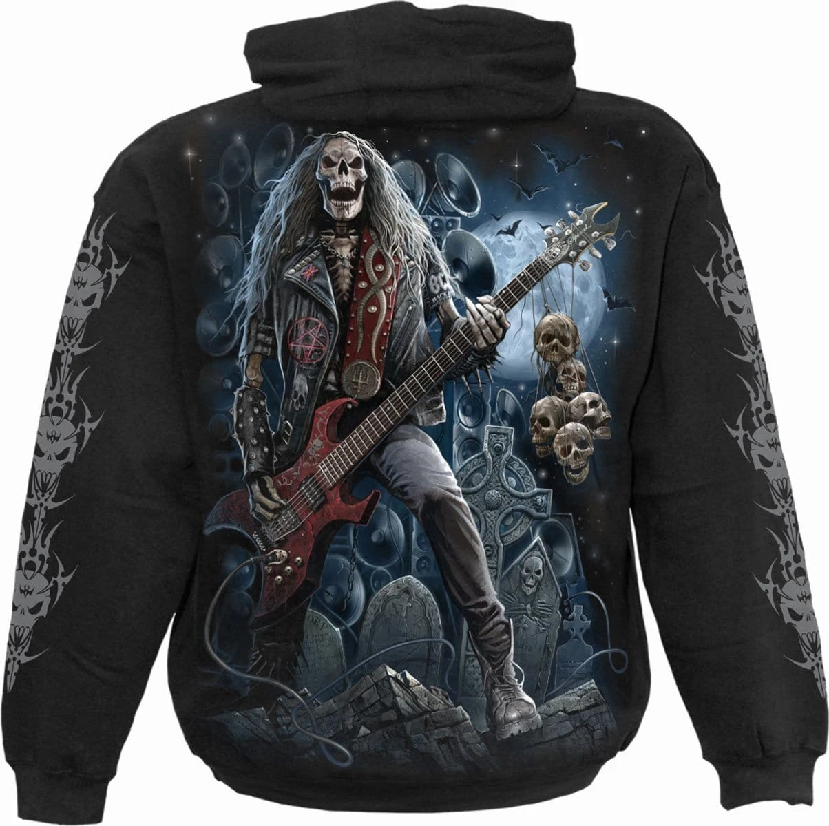 Spiral GRIM ROCKER - Hoody Black - Image 2