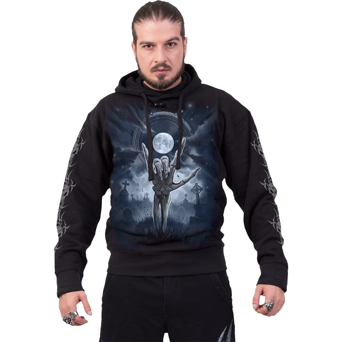 Spiral GRIM ROCKER - Hoody Black - Image 3