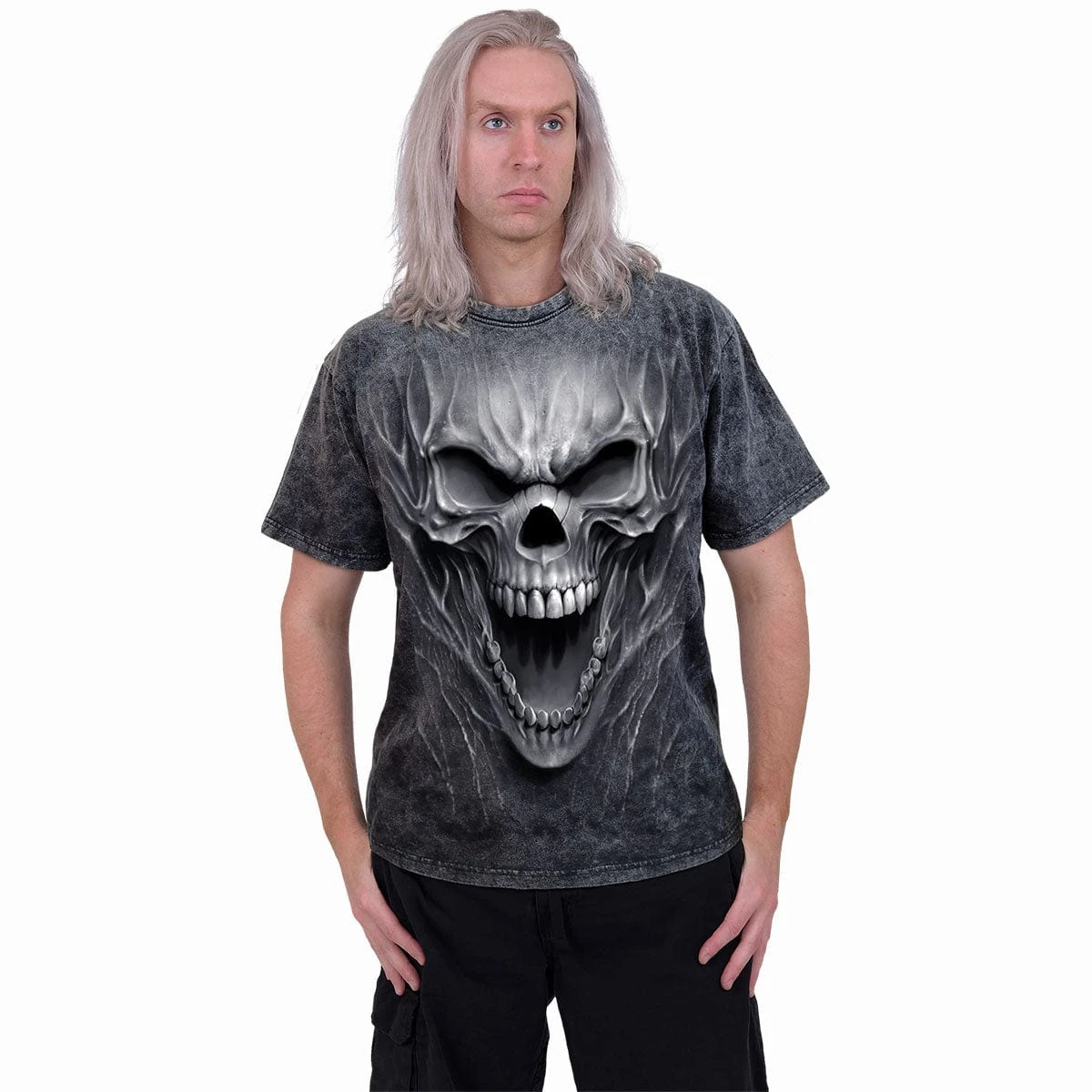 Spiral BEAST WITHIN - Acid Wash T-Shirt - Image 3