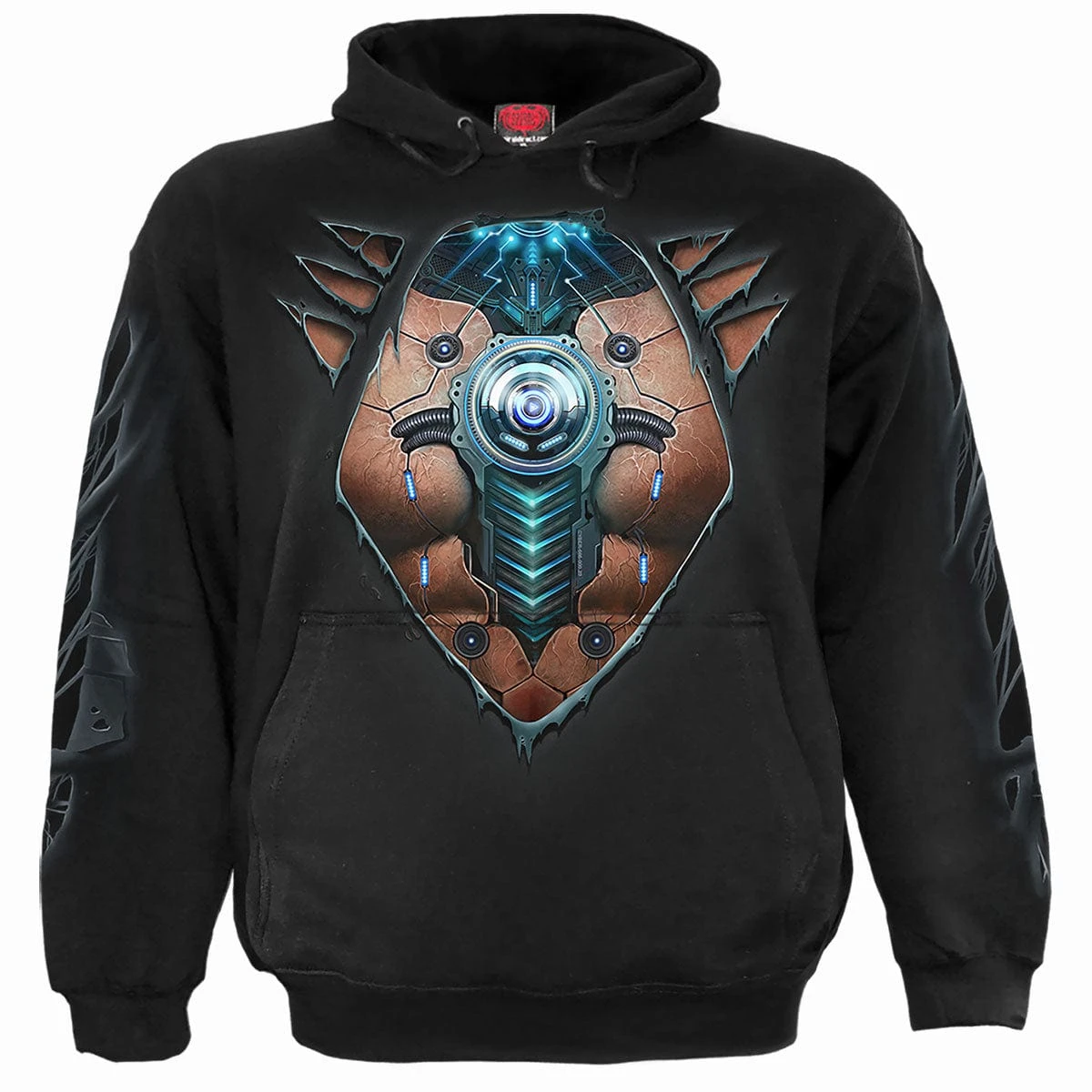 Spiral CYBER SKIN - Hoody Black