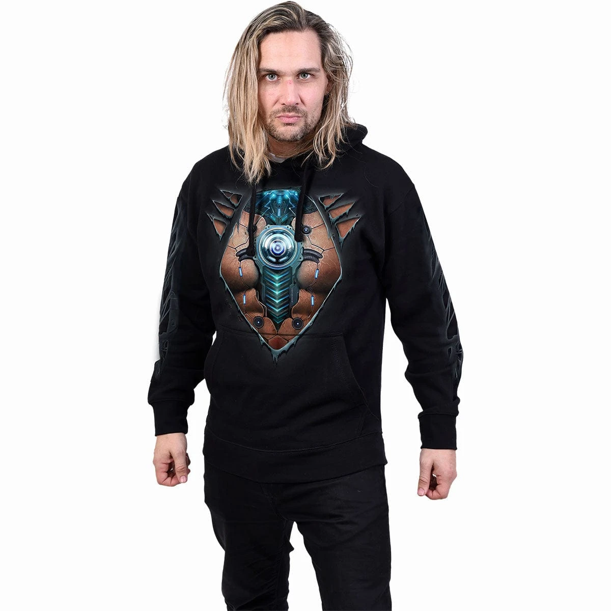 Spiral CYBER SKIN - Hoody Black - Image 3