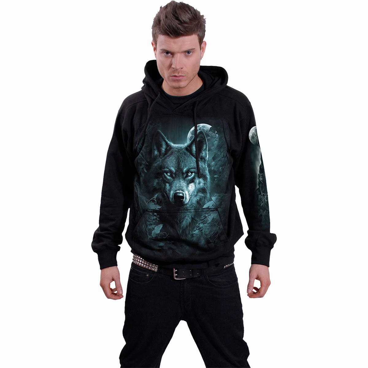 Spiral FOREST GUARDIANS - Hoody Black - Image 3