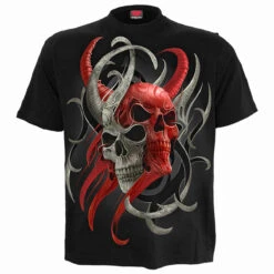 Spiral SKULL SYNTHESIS - T-Shirt Black