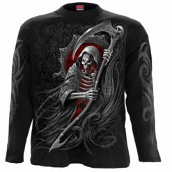 Spiral REAPER'S PORTAL - Longsleeve T-Shirt Black