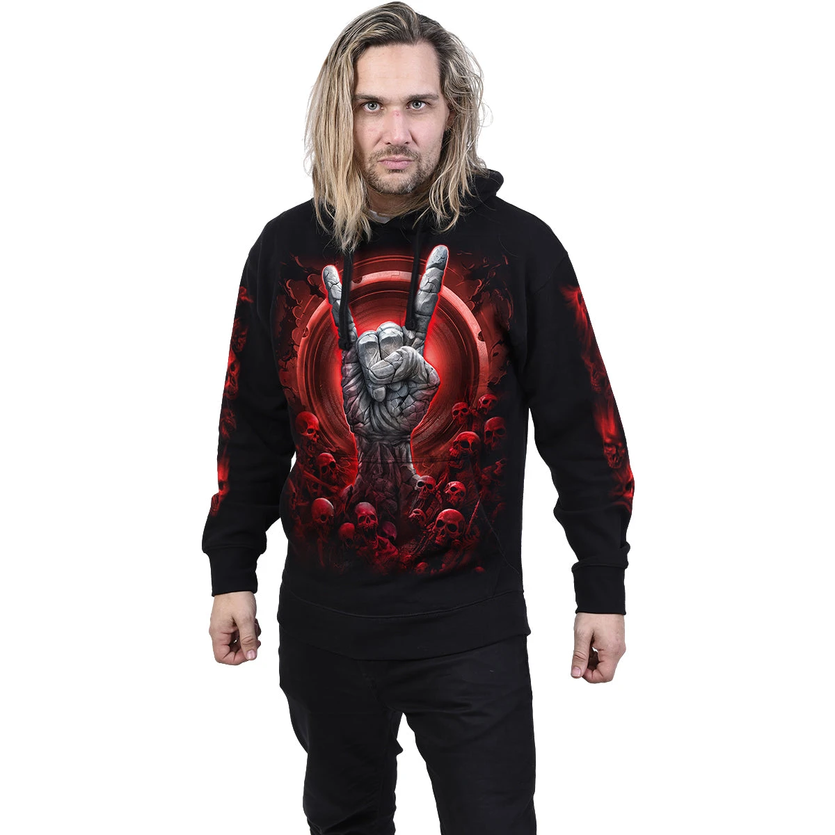 Spiral TOMB OF ROCK - Hoody Black - Image 3