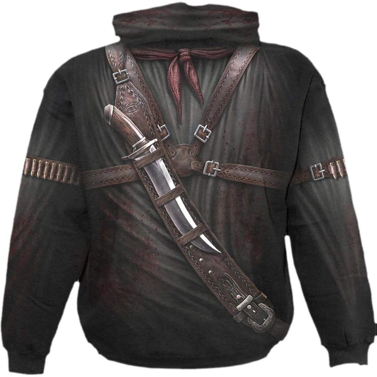 Spiral HOLSTER WRAP - Allover Hoody Black - Image 2