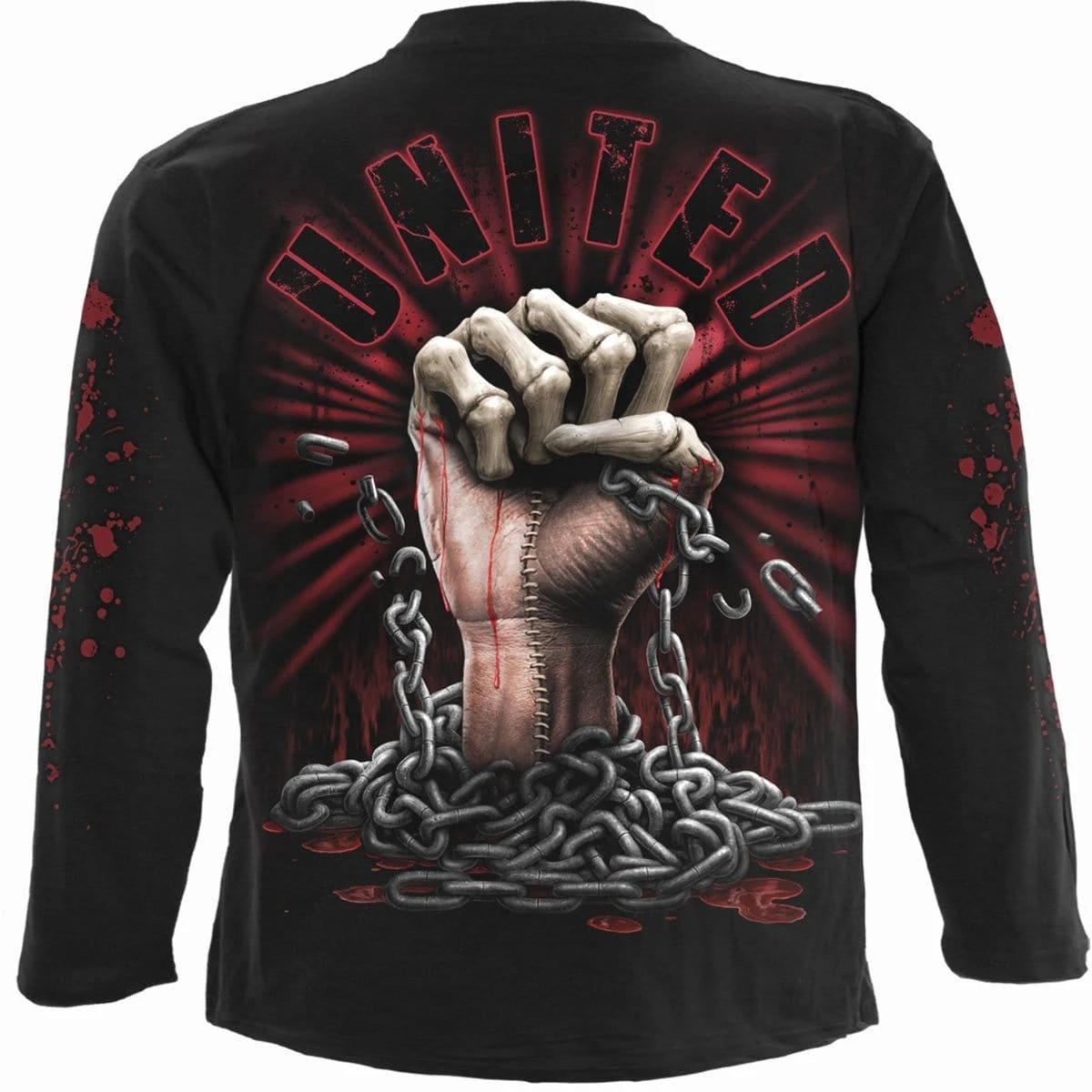 Spiral WE BLEED TOGETHER - Longsleeve T-Shirt Black - Image 2
